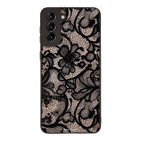 Θήκη Sonique DIVA Series για Samsung Galaxy S21 Plus Μαύρη Δαντέλα
