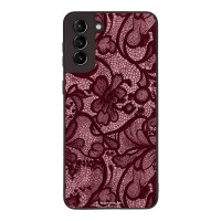 Θήκη Sonique DIVA Series για Samsung Galaxy S21 Plus Μπορντό Δαντέλα