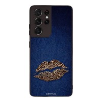 Θήκη Sonique DIVA Series για Samsung Galaxy S21 Ultra Denim Leopard