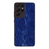 Θήκη Sonique DIVA Series για Samsung Galaxy S21 Ultra Μπλε Δαντέλα