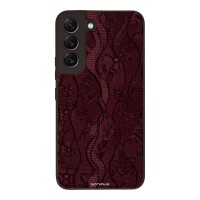 Θήκη Sonique DIVA Series για Samsung Galaxy S22 Βουργουνδί Δαντέλα