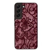 Θήκη Sonique DIVA Series για Samsung Galaxy S22 Μπορντό Δαντέλα