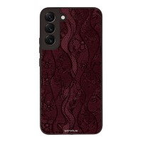 Θήκη Sonique DIVA Series για Samsung Galaxy S22 Plus Βουργουνδί Δαντέλα