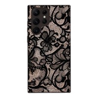 Θήκη Sonique DIVA Series για Samsung Galaxy S22 Ultra Μαύρη Δαντέλα