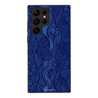 Θήκη Sonique DIVA Series για Samsung Galaxy S22 Ultra Μπλε Δαντέλα