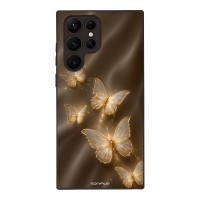 Θήκη Sonique DIVA Series για Samsung Galaxy S22 Ultra Χρυσές Πεταλούδες