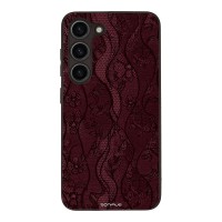 Θήκη Sonique DIVA Series για Samsung Galaxy S23 Βουργουνδί Δαντέλα