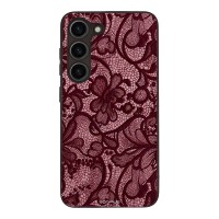 Θήκη Sonique DIVA Series για Samsung Galaxy S23 Μπορντό Δαντέλα