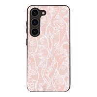 Θήκη Sonique DIVA Series για Samsung Galaxy S23 Ροζ Δαντέλα