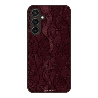 Θήκη Sonique DIVA Series για Samsung Galaxy S23 FE Βουργουνδί Δαντέλα
