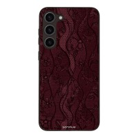 Θήκη Sonique DIVA Series για Samsung Galaxy S23 Plus Βουργουνδί Δαντέλα