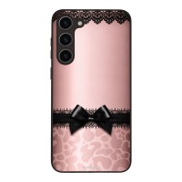 Θήκη Sonique DIVA Series για Samsung Galaxy S23 Plus Λεοπάρ Φιόγκος – Ροζ