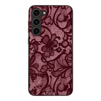 Θήκη Sonique DIVA Series για Samsung Galaxy S23 Plus Μπορντό Δαντέλα