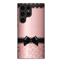 Θήκη Sonique DIVA Series για Samsung Galaxy S23 Ultra Λεοπάρ Φιόγκος – Ροζ
