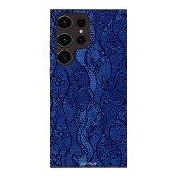 Θήκη Sonique DIVA Series για Samsung Galaxy S23 Ultra Μπλε Δαντέλα
