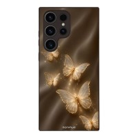 Θήκη Sonique DIVA Series για Samsung Galaxy S23 Ultra Χρυσές Πεταλούδες
