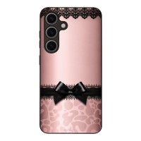 Θήκη Sonique DIVA Series για Samsung Galaxy S24 Λεοπάρ Φιόγκος – Ροζ