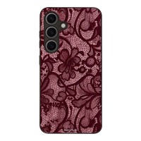 Θήκη Sonique DIVA Series για Samsung Galaxy S24 Μπορντό Δαντέλα