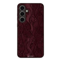 Θήκη Sonique DIVA Series για Samsung Galaxy S24 FE Βουργουνδί Δαντέλα