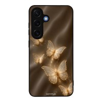 Θήκη Sonique DIVA Series για Samsung Galaxy S25 Χρυσές Πεταλούδες