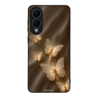 Θήκη Sonique DIVA Series για Samsung Galaxy S25 Edge Χρυσές Πεταλούδες