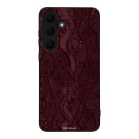 Θήκη Sonique DIVA Series για Samsung Galaxy S25 FE Βουργουνδί Δαντέλα