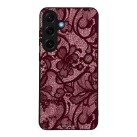 Θήκη Sonique DIVA Series για Samsung Galaxy S25 Plus Μπορντό Δαντέλα