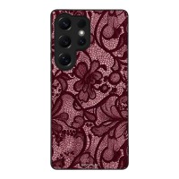 Θήκη Sonique DIVA Series για Samsung Galaxy S25 Ultra Μπορντό Δαντέλα