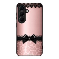 Θήκη Sonique DIVA Series για Samsung Galaxy S26 Λεοπάρ Φιόγκος – Ροζ