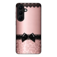 Θήκη Sonique DIVA Series για Samsung Galaxy S26 Plus Λεοπάρ Φιόγκος – Ροζ