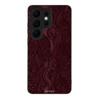 Θήκη Sonique DIVA Series για Samsung Galaxy S26 Ultra Βουργουνδί Δαντέλα