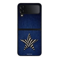 Θήκη Sonique DIVA Series για Samsung Galaxy Z Flip 4 Denim Zebra