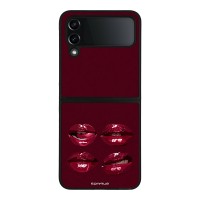 Θήκη Sonique DIVA Series για Samsung Galaxy Z Flip 4 Κόκκινα Χείλη