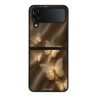 Θήκη Sonique DIVA Series για Samsung Galaxy Z Flip 4 Χρυσές Πεταλούδες