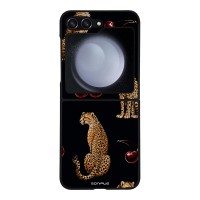 Θήκη Sonique DIVA Series για Samsung Galaxy Z Flip 5 Cherry Cheetah