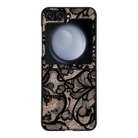 Θήκη Sonique DIVA Series για Samsung Galaxy Z Flip 5 Μαύρη Δαντέλα
