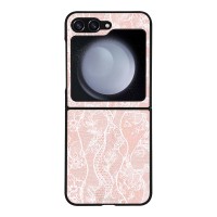 Θήκη Sonique DIVA Series για Samsung Galaxy Z Flip 5 Ροζ Δαντέλα