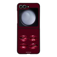 Θήκη Sonique DIVA Series για Samsung Galaxy Z Flip 6 / Galaxy Z Flip 7 FE 5G Κόκκινα Χείλη