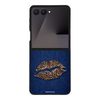 Θήκη Sonique DIVA Series για Samsung Galaxy Z Flip 7 Denim Leopard