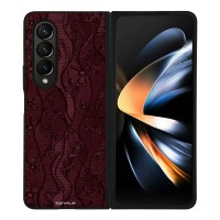 Θήκη Sonique DIVA Series για Samsung Galaxy Z Fold 4 Βουργουνδί Δαντέλα