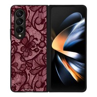 Θήκη Sonique DIVA Series για Samsung Galaxy Z Fold 4 Μπορντό Δαντέλα