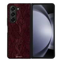 Θήκη Sonique DIVA Series για Samsung Galaxy Z Fold 5 Βουργουνδί Δαντέλα