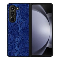Θήκη Sonique DIVA Series για Samsung Galaxy Z Fold 5 Μπλε Δαντέλα
