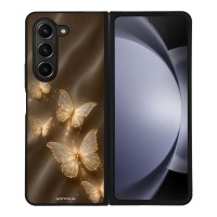 Θήκη Sonique DIVA Series για Samsung Galaxy Z Fold 5 Χρυσές Πεταλούδες