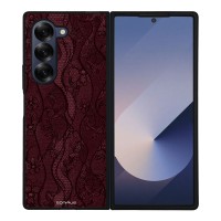 Θήκη Sonique DIVA Series για Samsung Galaxy Z Fold 6 Βουργουνδί Δαντέλα