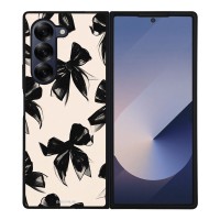 Θήκη Sonique DIVA Series για Samsung Galaxy Z Fold 6 Μαύρα Φιογκάκια