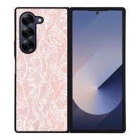 Θήκη Sonique DIVA Series για Samsung Galaxy Z Fold 6 Ροζ Δαντέλα