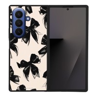 Θήκη Sonique DIVA Series για Samsung Galaxy Z Fold 7 Μαύρα Φιογκάκια