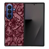 Θήκη Sonique DIVA Series για Samsung Galaxy Z Fold 7 Μπορντό Δαντέλα