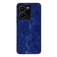 Θήκη Sonique DIVA Series για VIVO Y35 4G / VIVO Y22 / VIVO Y22S Μπλε Δαντέλα